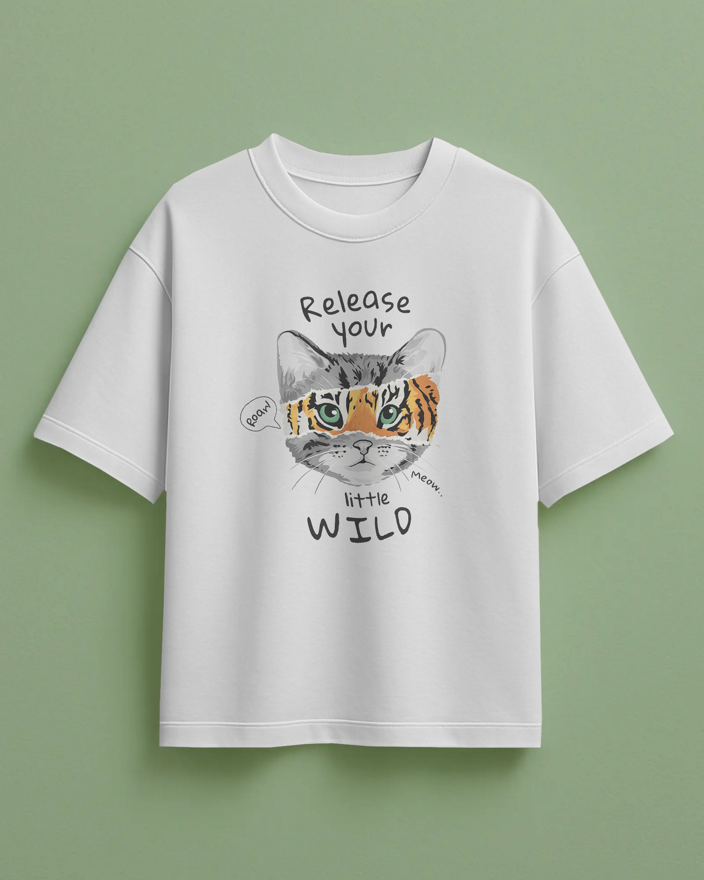 Unisex "Little Wild" Oversized T-Shirt