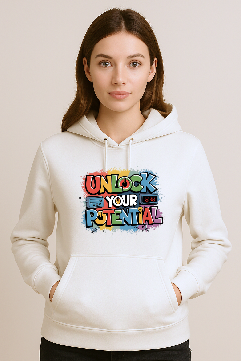 Unisex “Unlock Your Potential” Hoodie