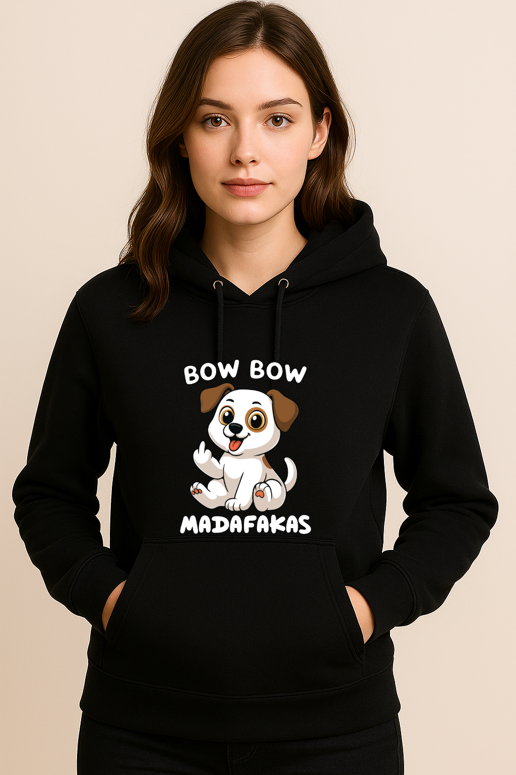 Unisex “Bow Bow Madafakas” Hoodie