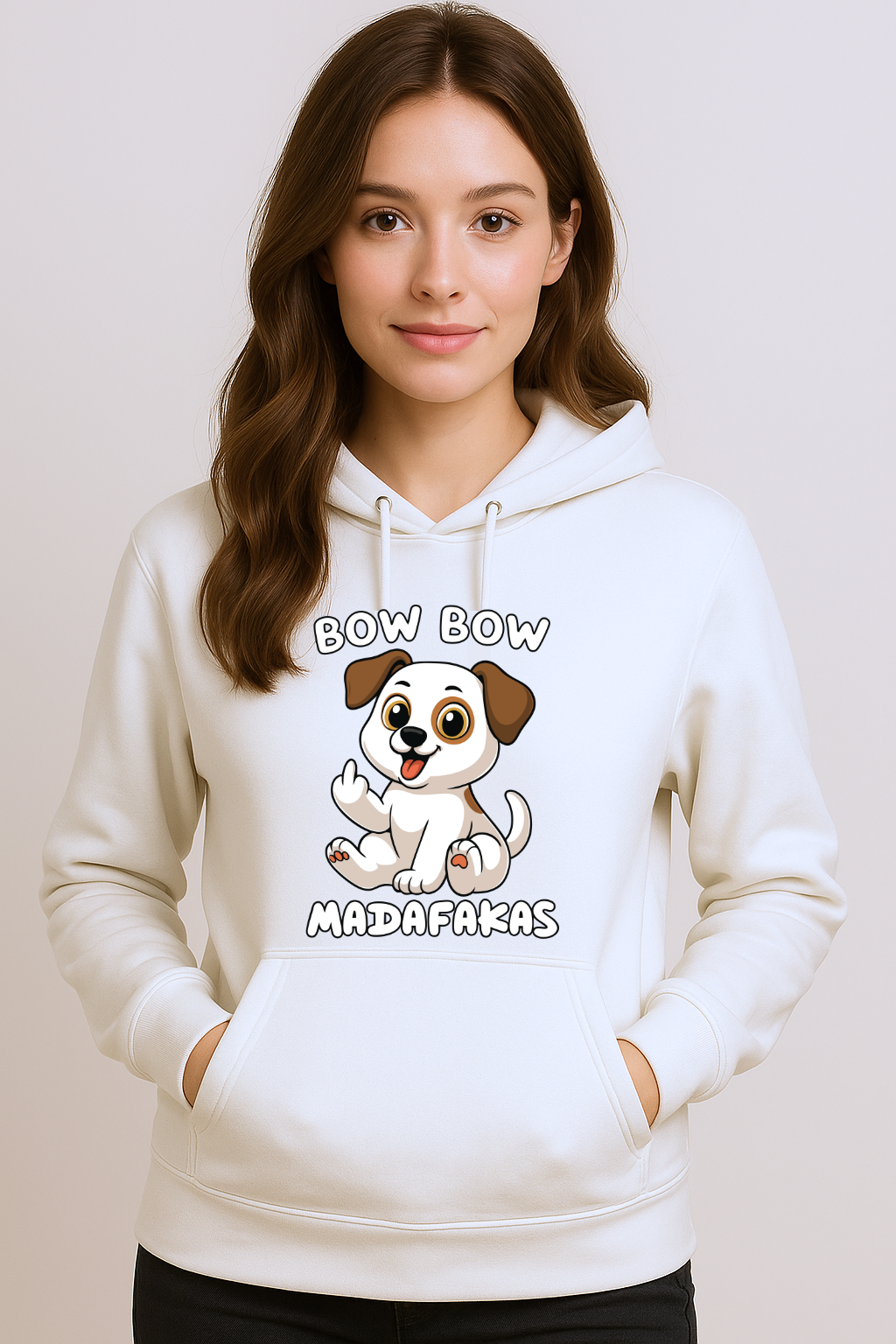 Unisex “Bow Bow Madafakas” Hoodie