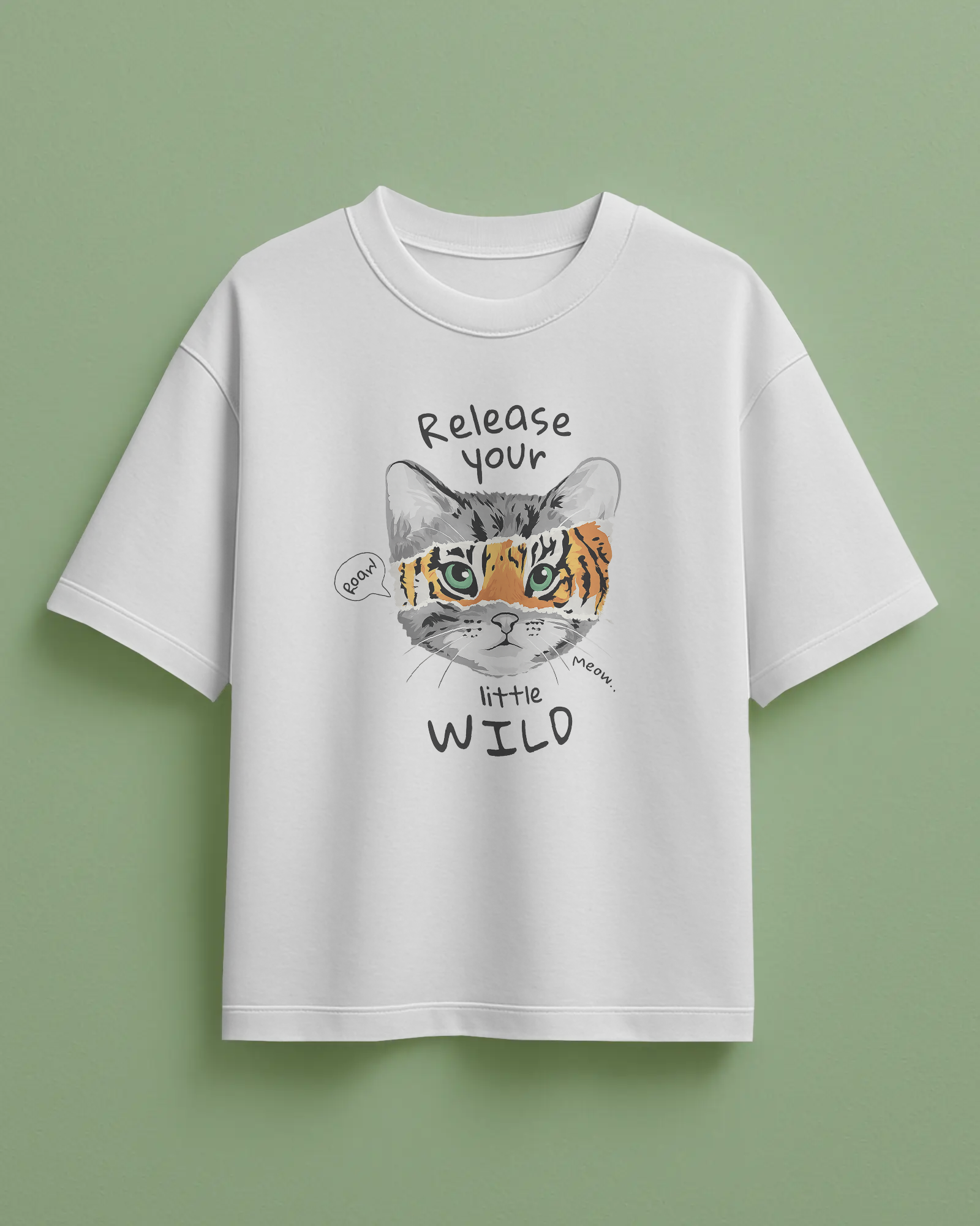Unisex "Little Wild" Oversized T-Shirt