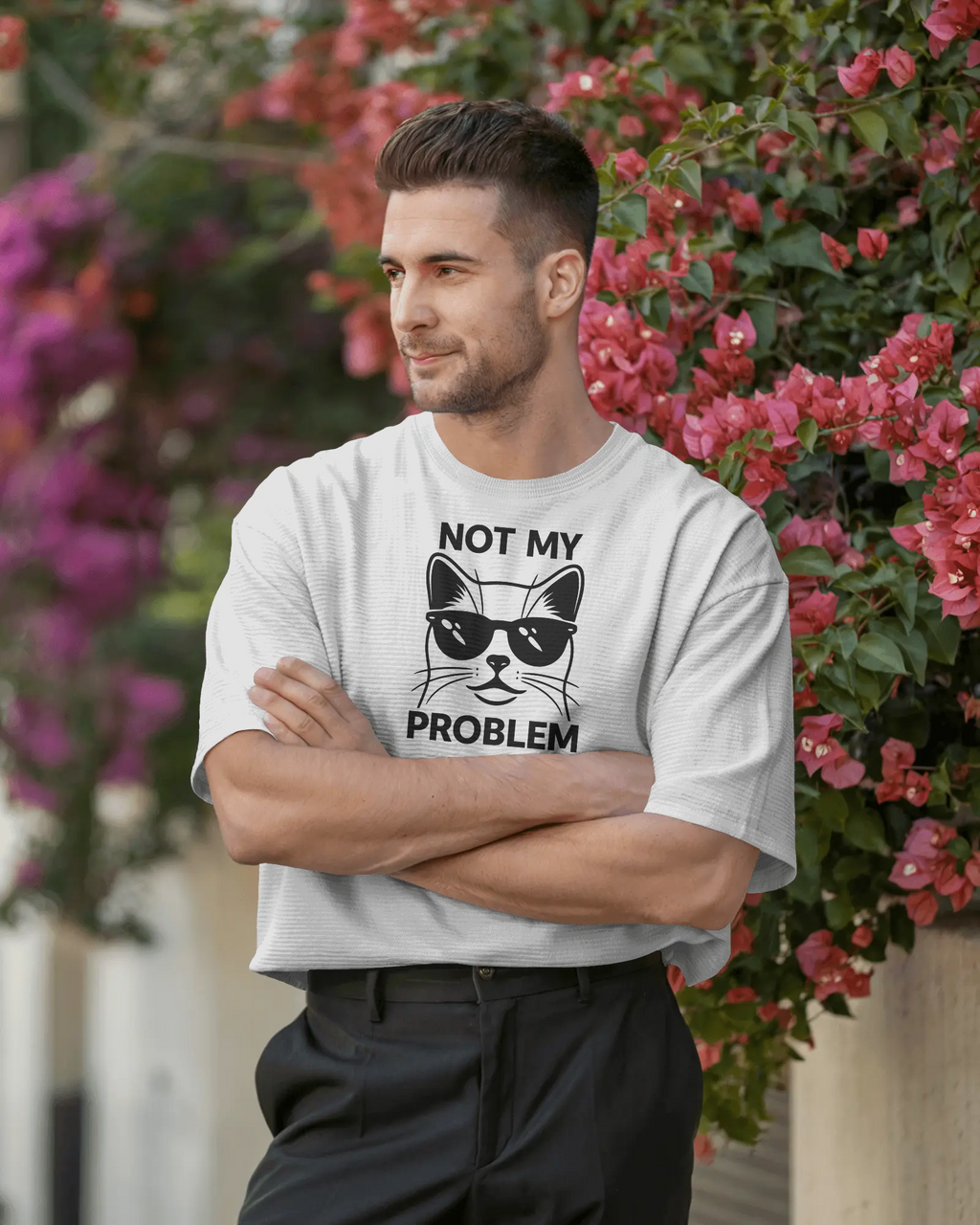 Unisex "Not My Problem" Oversized T-Shirt